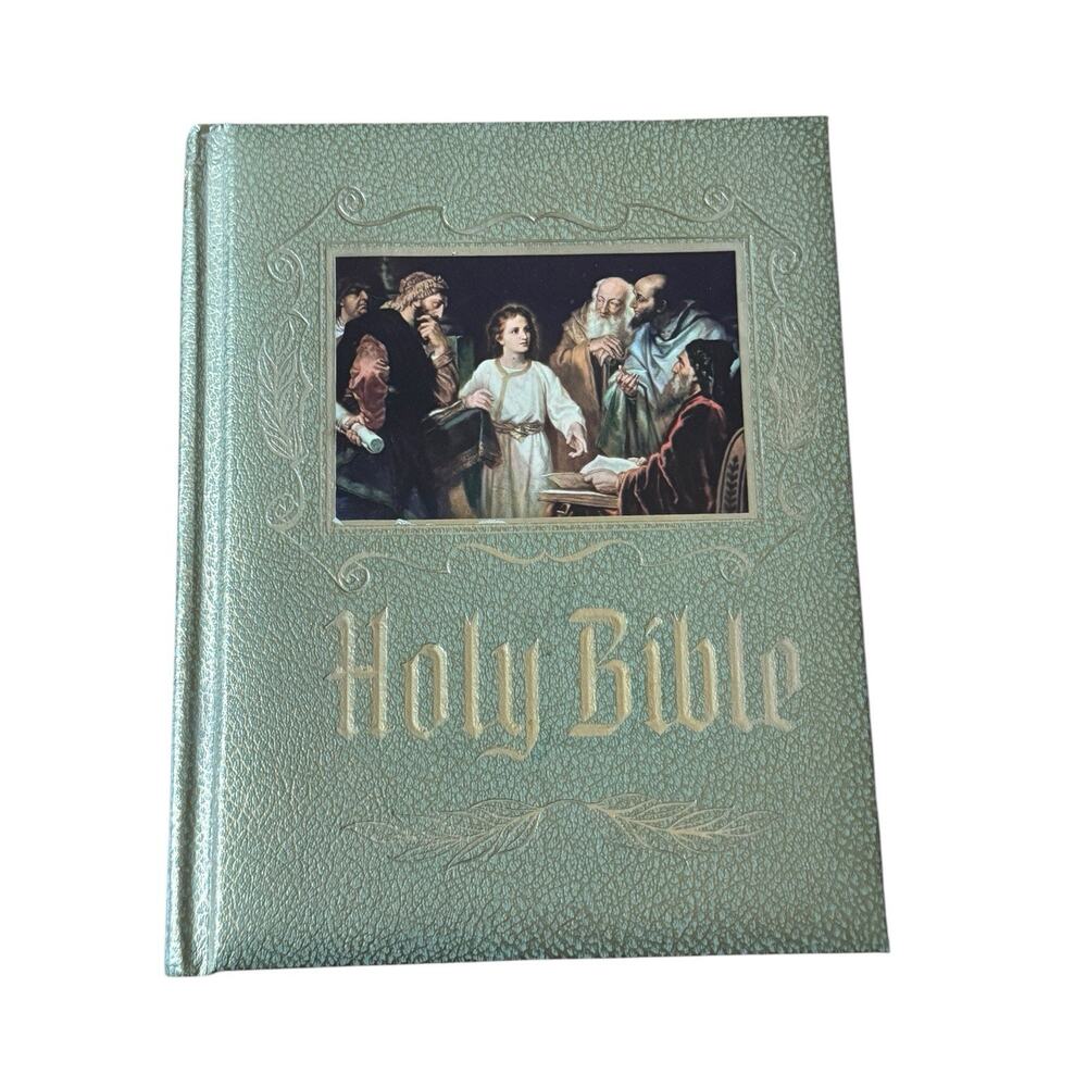 VTG Holy Bible Red Letter Edition King James Version 1971 Old New Testament